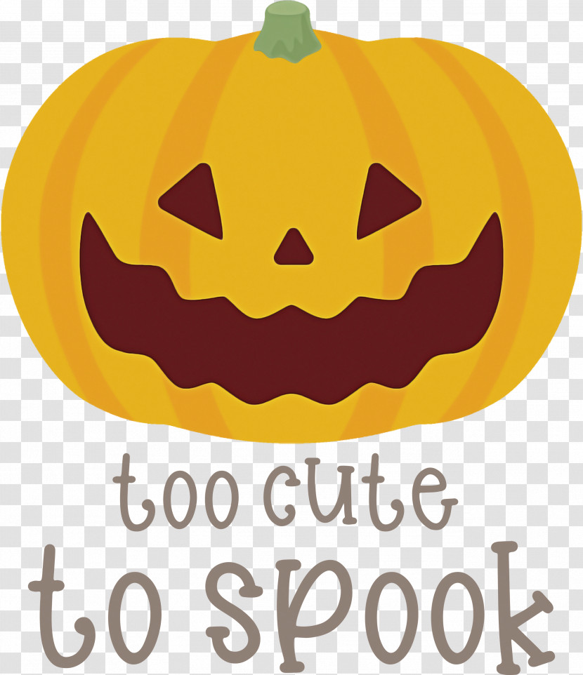 Halloween Too Cute To Spook Spook Transparent PNG