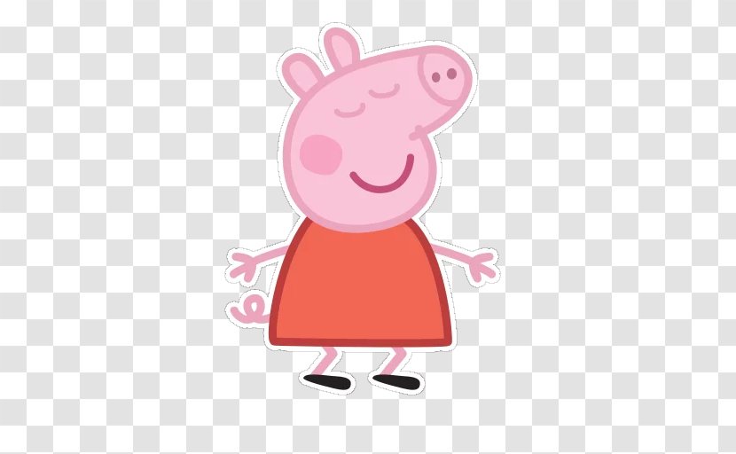 Daddy Pig Balloon George - Heart Transparent PNG