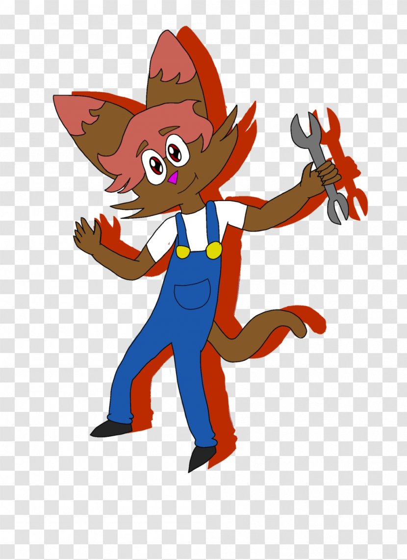 The Mechanic Cartoon Mammal Clip Art - Supernatural Creature Transparent PNG