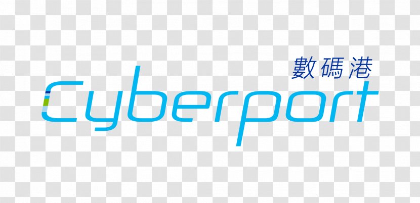 Cyberport Road Logo Font Brand - Blue Transparent PNG