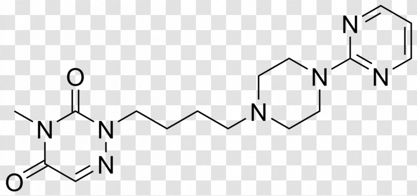 Eptapirone 5-HT1A Receptor Agonist Trifluoperazine - Frame - Tapirs Transparent PNG