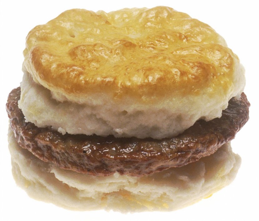 Biscuits And Gravy Breakfast Sausage Sandwich - Biscuit Transparent PNG