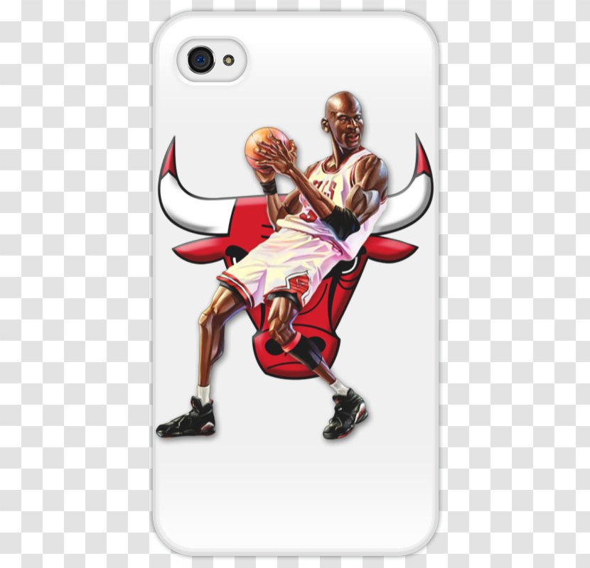 NBA Chicago Bulls Jumpman Slam Dunk Drawing - Fictional Character - Nba Transparent PNG