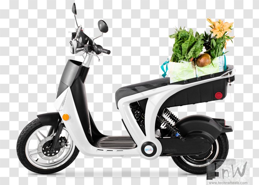 Electric Motorcycles And Scooters Vehicle Peugeot Elektromotorroller - Scooter Transparent PNG