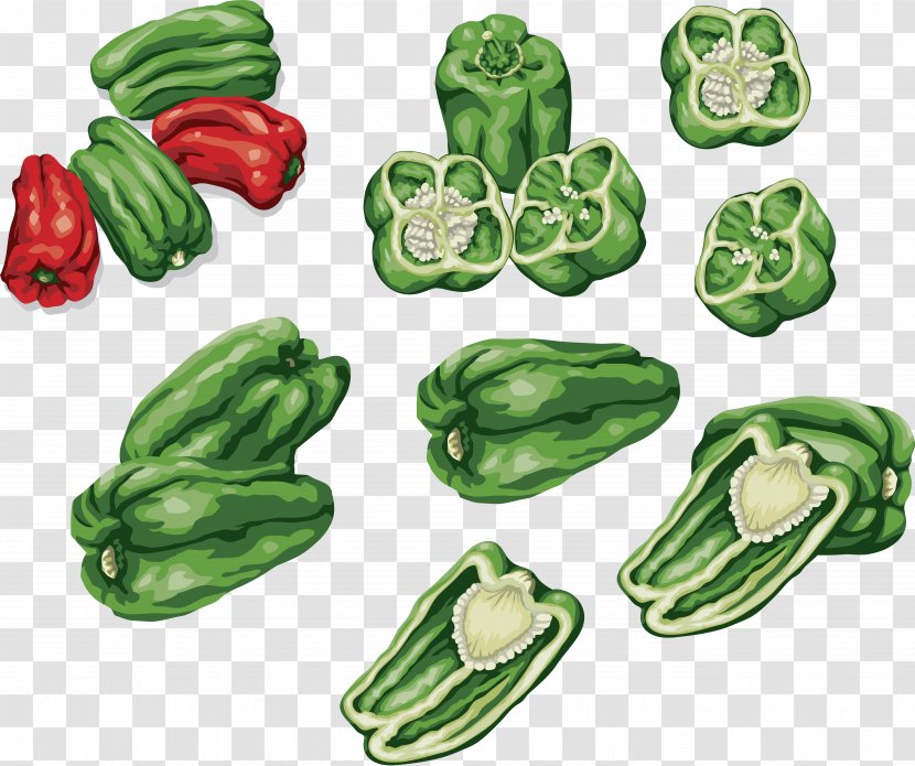 Bell Pepper Chili Vegetable Food Transparent PNG