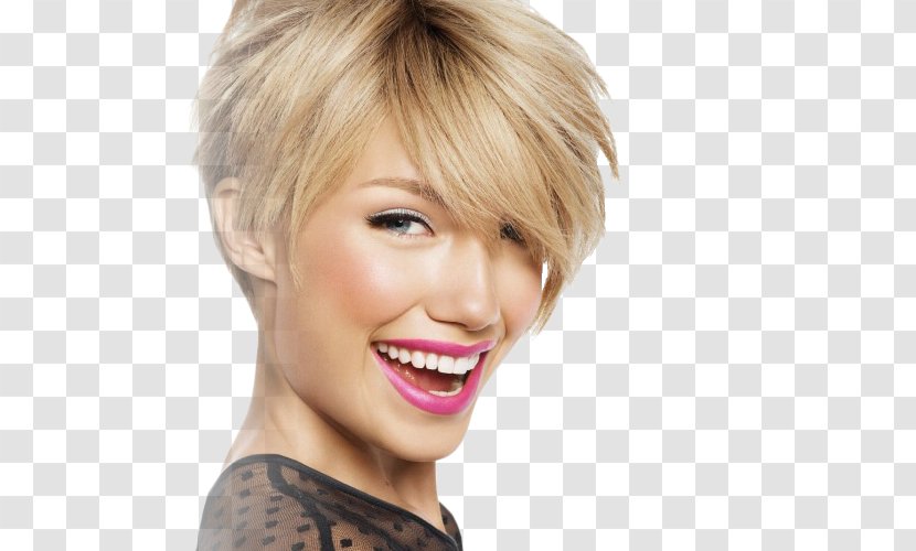 Hairstyle Corte De Cabello Model Pixie Cut - Hair Service Transparent PNG