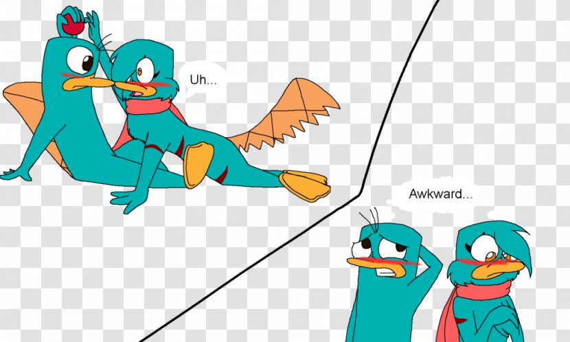 Perry The Platypus Dr. Heinz Doofenshmirtz Ferb Fletcher Mammal - Woman Transparent PNG