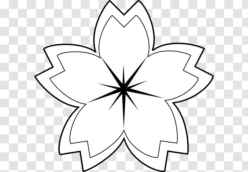 Flower Drawing White Clip Art - Floral Design Transparent PNG