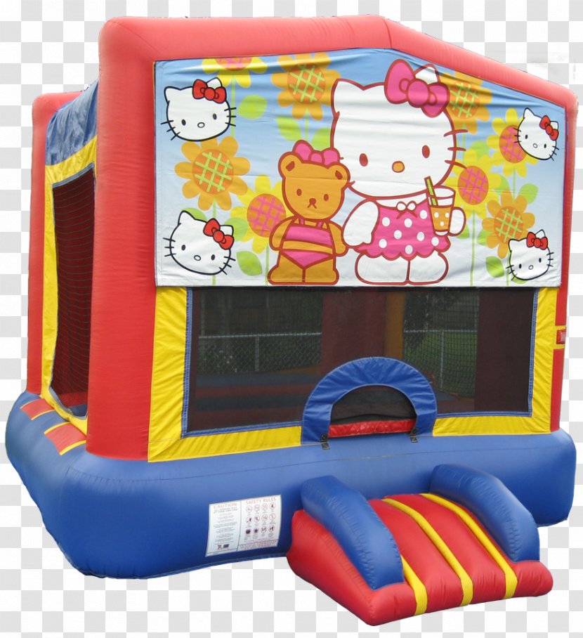 Inflatable Bouncers Hello Kitty Child Toy - Square Foot - Party Transparent PNG