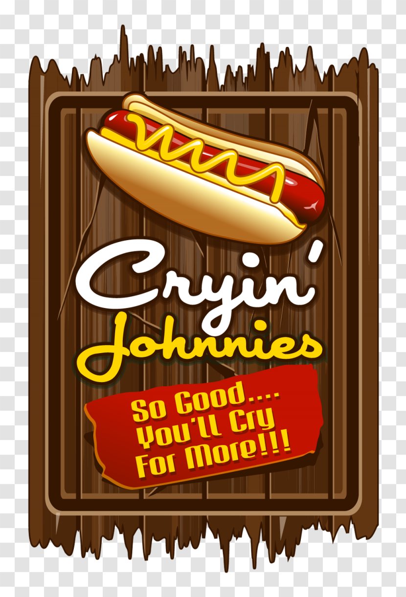 Hot Dog Cryin' Johnnies Fast Food Restaurant - Chocolate Bar - Stand Transparent PNG