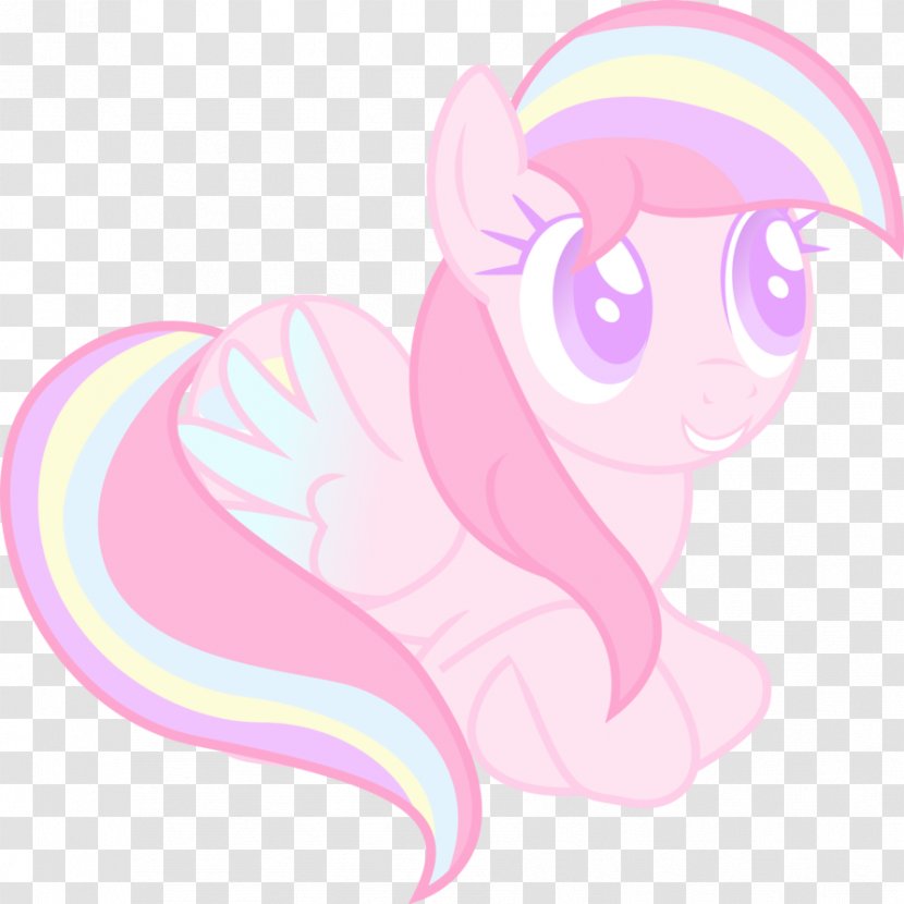 Drawing Cartoon Pony Pastel - Frame Transparent PNG