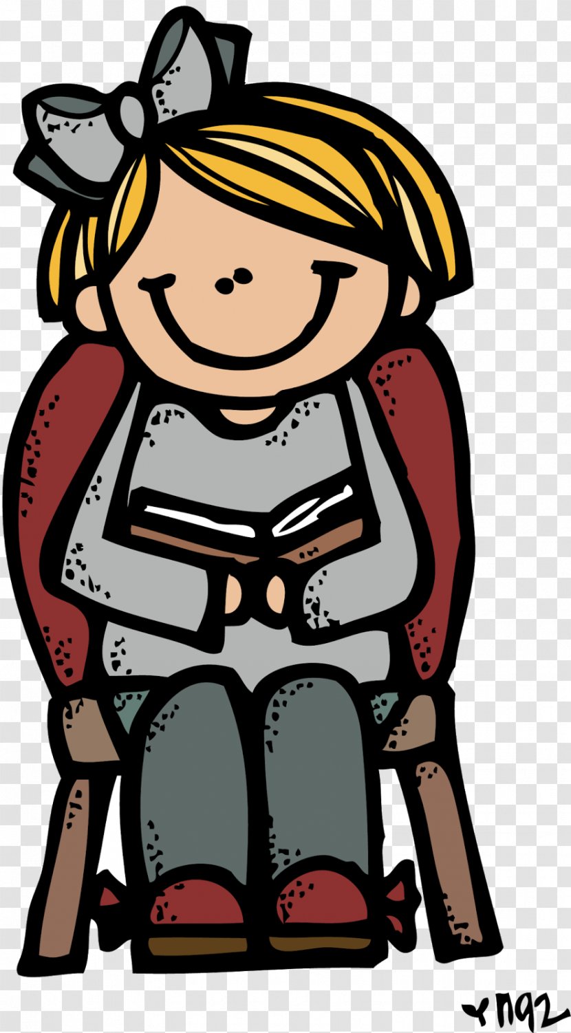 Reading Writing Teacher Clip Art - First Grade - Struggling To Move Themselves Transparent PNG