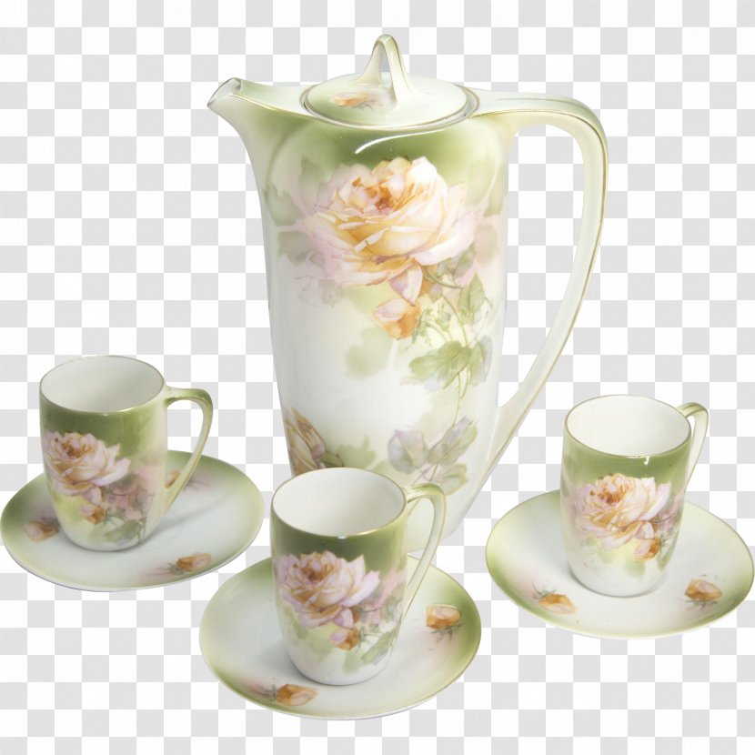 Coffee Cup Porcelain Saucer Mug Jug - Tennessee Transparent PNG