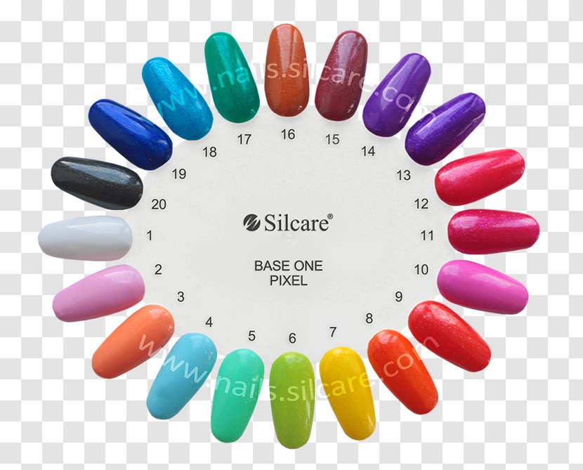 Gel Nails Color - Nail Polish Transparent PNG