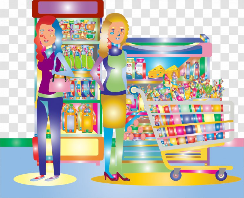 Supermarket Clip Art Grocery Store Illustration - Food - Cartoon Transparent PNG