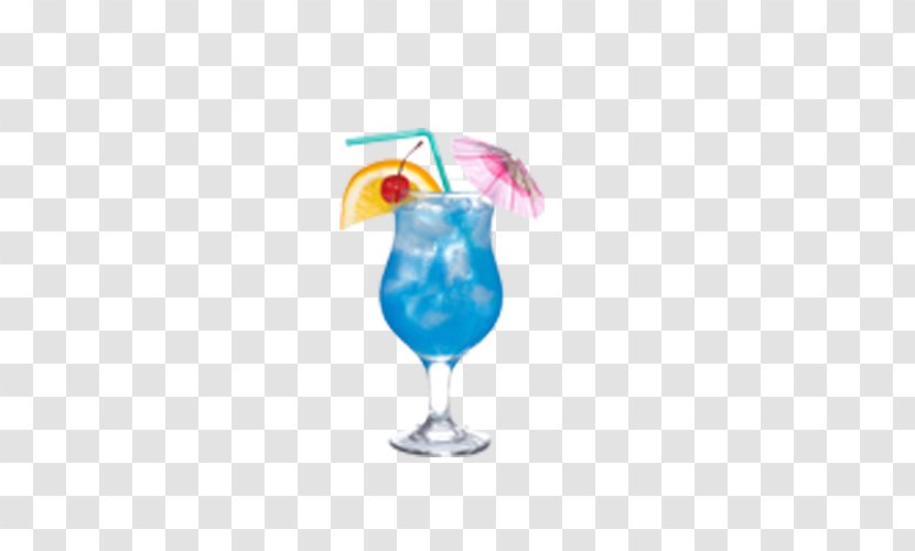 Cocktail Blue Lagoon Hawaii Fizz Daiquiri - Bucks Transparent PNG