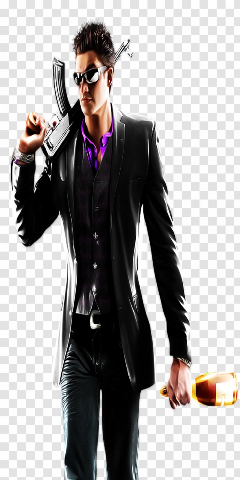 Saints Row: The Third Row IV 2 Video Game Boss - Character - Rowing Transparent PNG