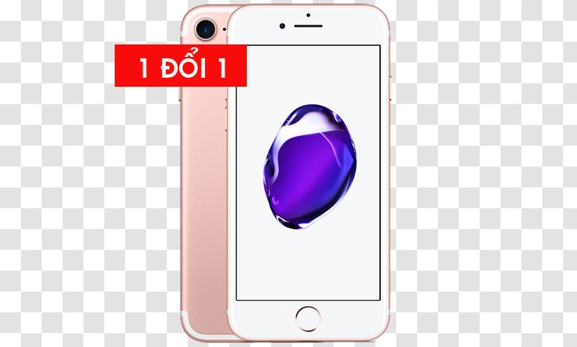 Apple IPhone 7 Plus Rose Gold - Mobile Phone Transparent PNG