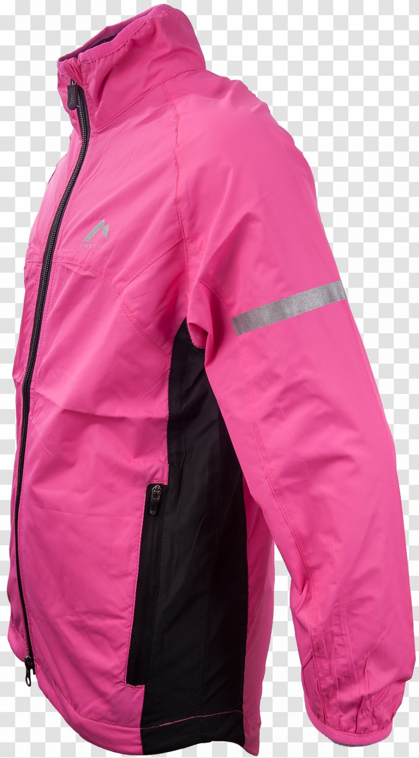 Jacket Polar Fleece Bluza Hood Sleeve - Magenta - Child Sport Sea Transparent PNG