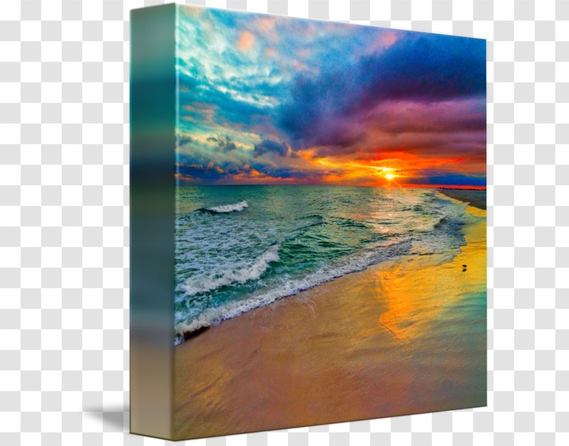 Canvas Print Painting Printing Picture Frames - Press - Seascape Transparent PNG