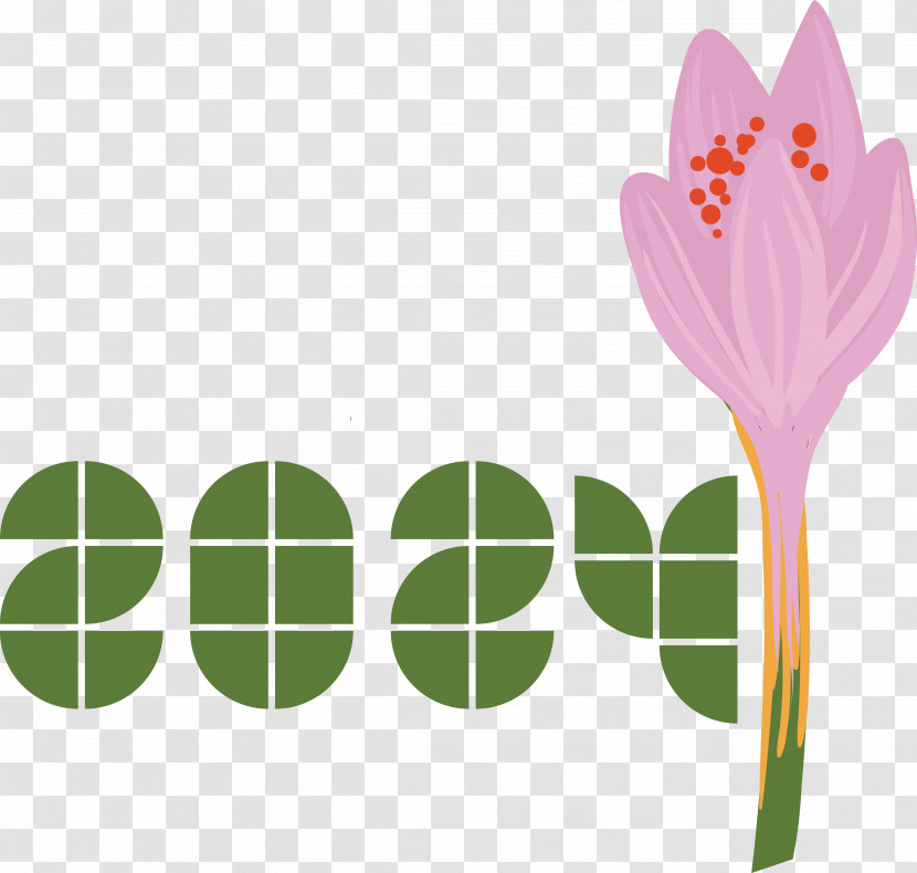 Flower Logo Leaf Green Petal Transparent PNG