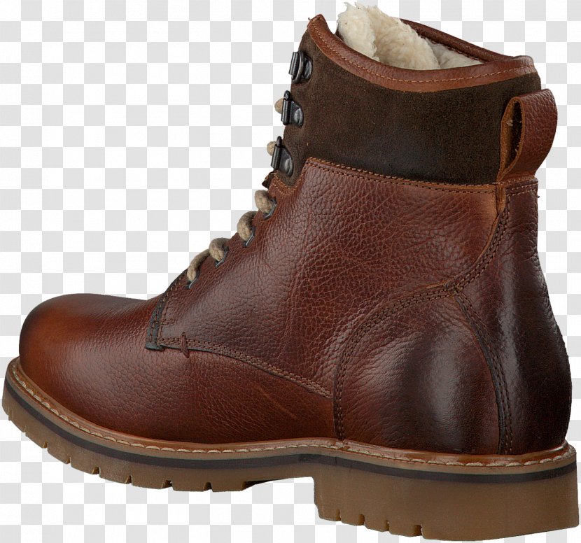 Chelsea Boot Leather Shoe Footwear - Fur - Cognac Transparent PNG