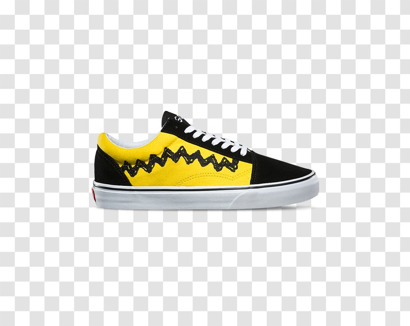 Charlie Brown Vans Old Skool Skate Shoe - Classic Slipon Transparent PNG