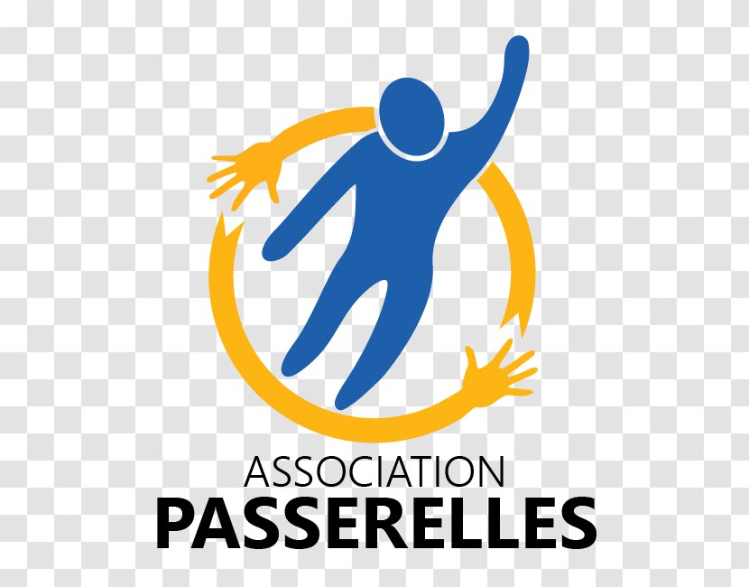 Logo Association Passerelles Graphic Design Clip Art Brand - Demandeurs D'asile Transparent PNG
