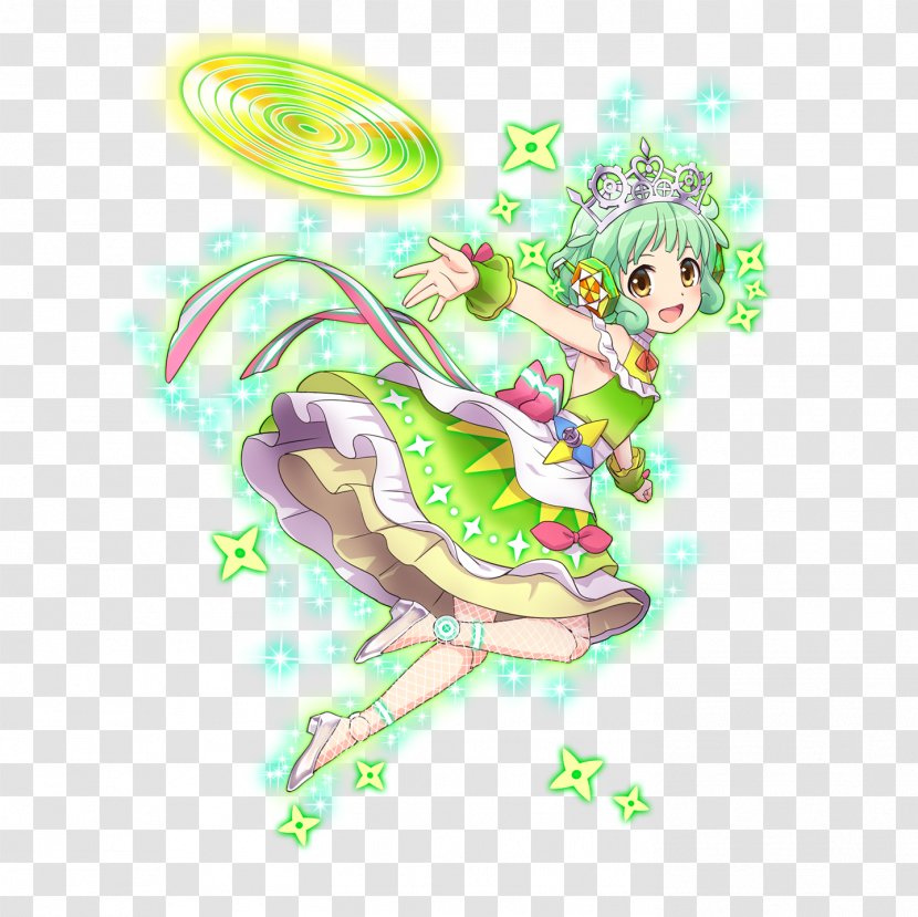 Fairy Cartoon Desktop Wallpaper Green - Plant Transparent PNG