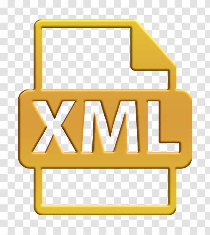 Xml Icon XML File Format Symbol Icon Interface Icon Transparent PNG