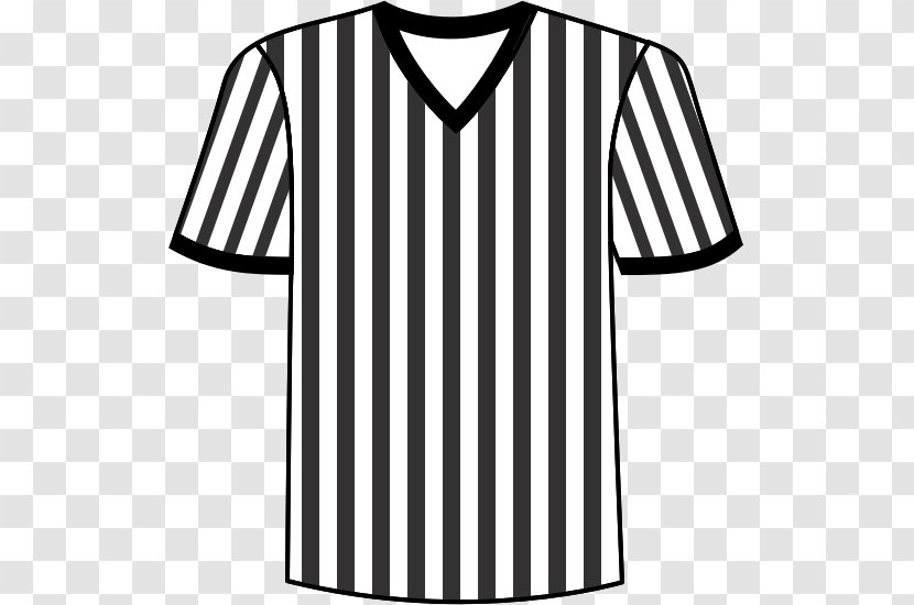 T-shirt Association Football Referee Clip Art - Clothing - Sports Shirts Cliparts Transparent PNG