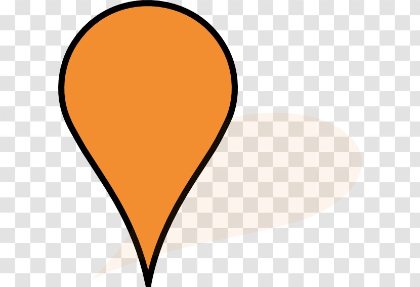 Clip Art Line Orange S.A. - Heart - Bowler Map Transparent PNG