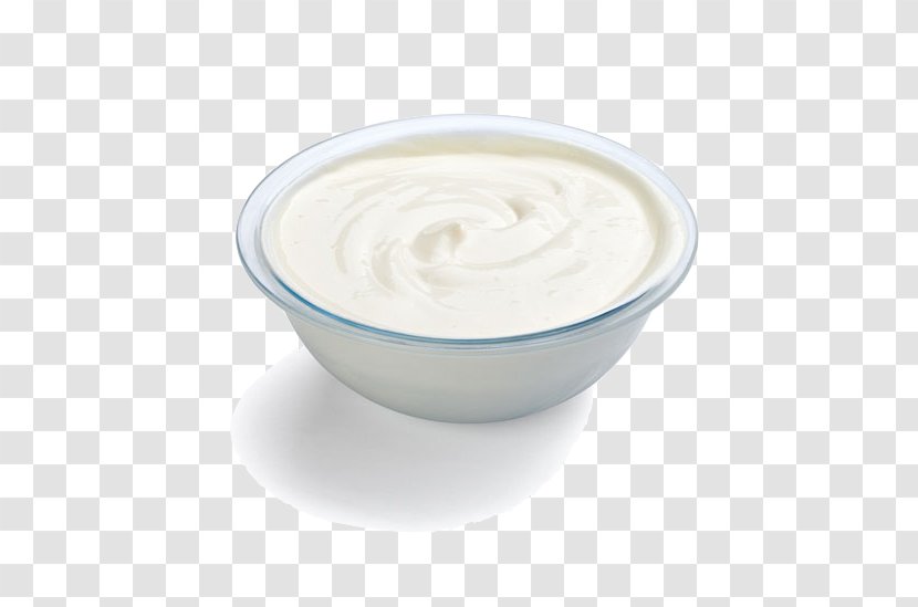 Sour Cream Aioli Yoghurt Milk - Yogurt Cups Transparent PNG