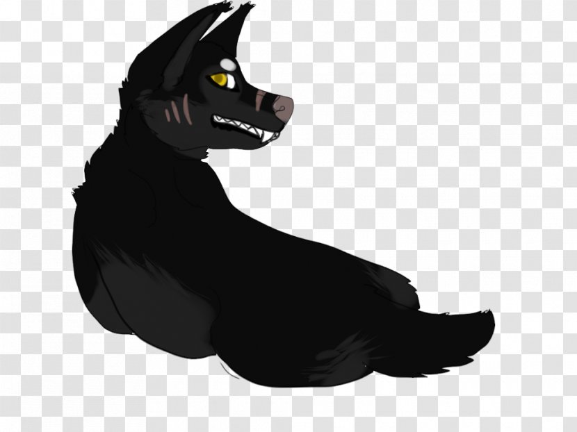 Whiskers Puppy Dog Breed Cat - Black M Transparent PNG
