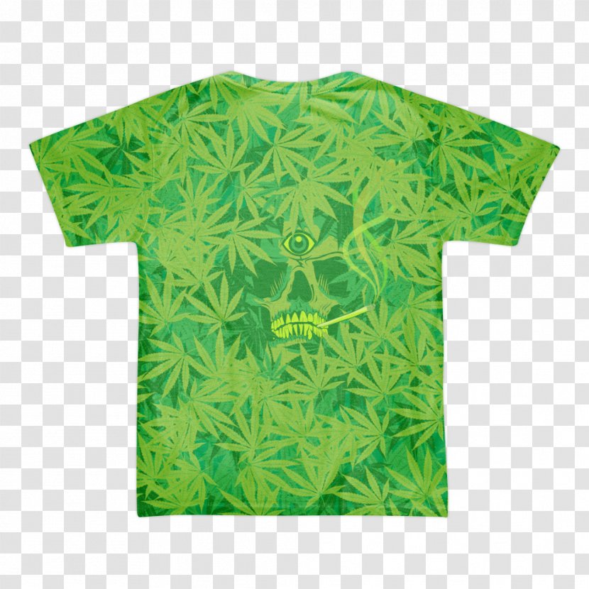 T-shirt Sleeve Top Clothing - Legality Of Cannabis Transparent PNG