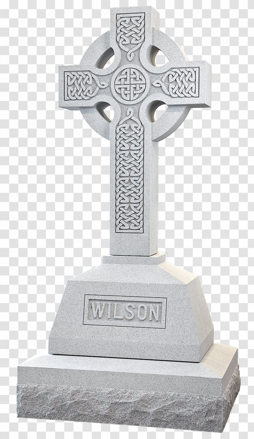High Cross Headstone Celtic Memorial - Cemetery Transparent PNG