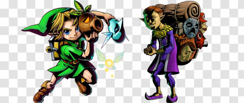 The Legend Of Zelda: Majora's Mask 3D Ocarina Time Hyrule Warriors Link - Zelda 3d Transparent PNG