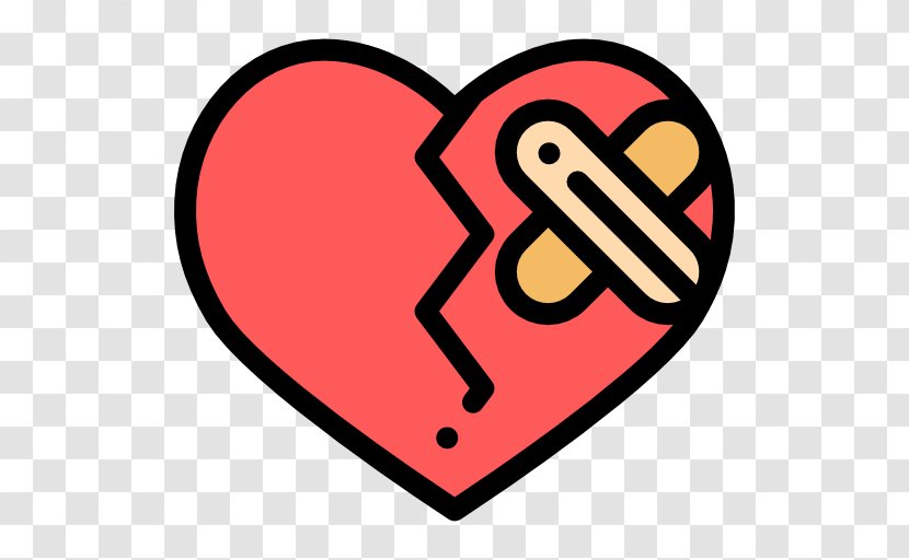 Broken Heart - Cartoon Transparent PNG