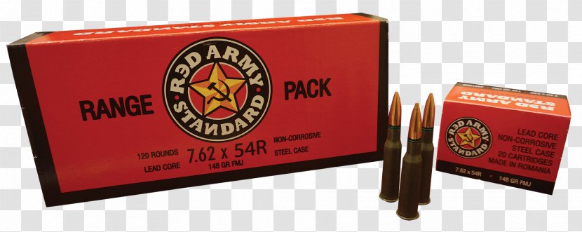 Ammunition Full Metal Jacket Bullet 7.62×54mmR Firearm 7.62×39mm Transparent PNG