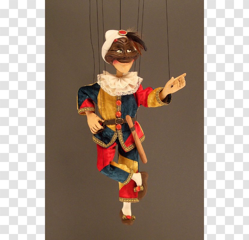 Harlequin Pantalone Pierrot Costume Puppet - Doll Transparent PNG