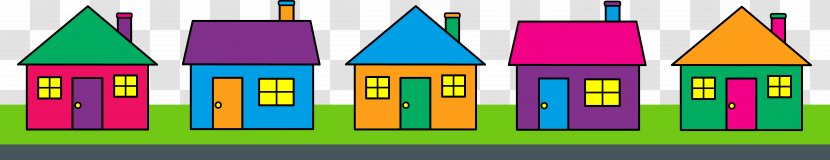 House Clip Art - Text - Houses Transparent PNG