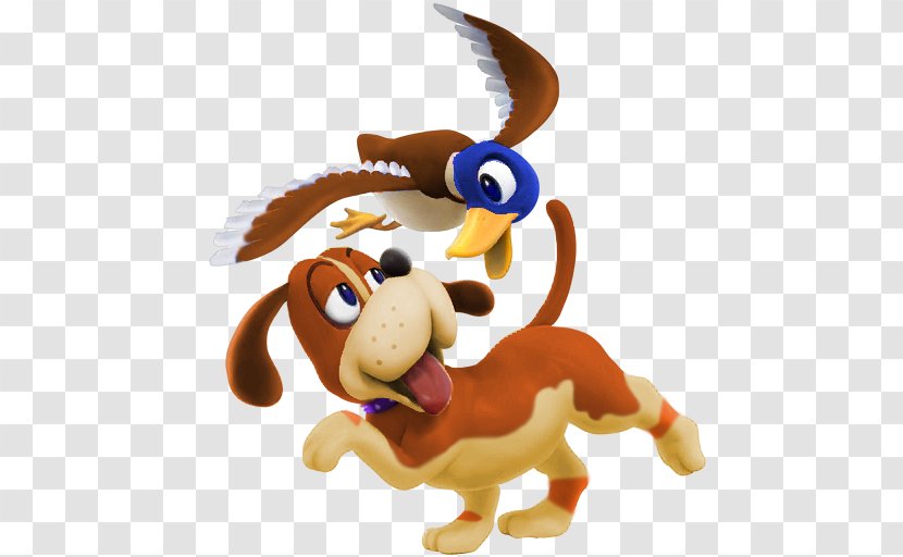 Super Smash Bros. For Nintendo 3DS And Wii U Duck Hunt NES Zapper - Animal Figure - Chimichanga Transparent PNG