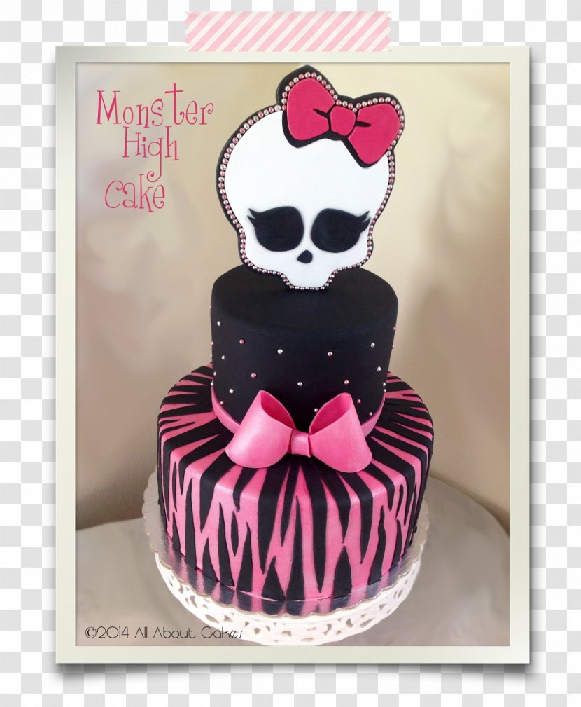 Birthday Cake Cupcake Decorating - Monster High Transparent PNG