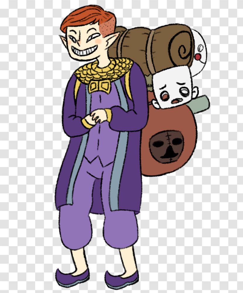 The Legend Of Zelda: Majora's Mask Happy Salesman Video Game - Cartoon Transparent PNG