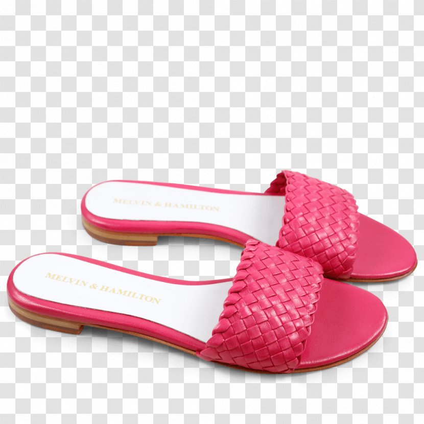 Flip-flops Slipper MELVIN & Hamilton Leder-Pantoletten Hanna In Pink - Flipflops - 56% | Größe 40 Damen Pantoletten Shoe HAMILTON 