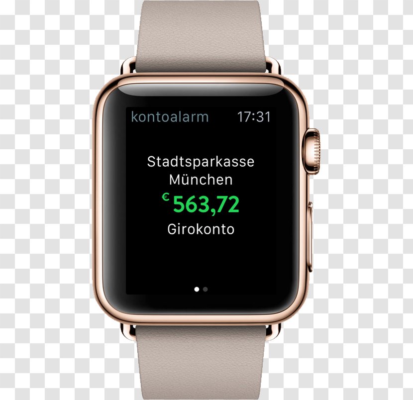 Apple Watch Series 2 Smartwatch - 3 - Alarm Transparent PNG