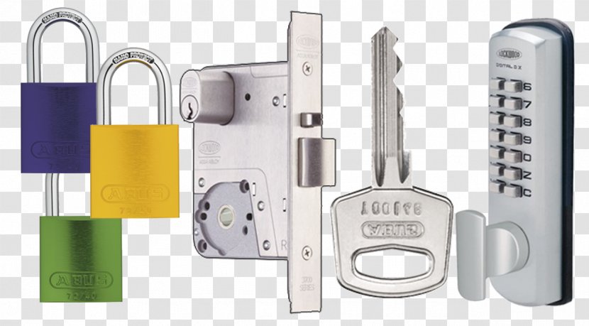 Padlock Mortise Lock Assa Abloy Key - Door Transparent PNG