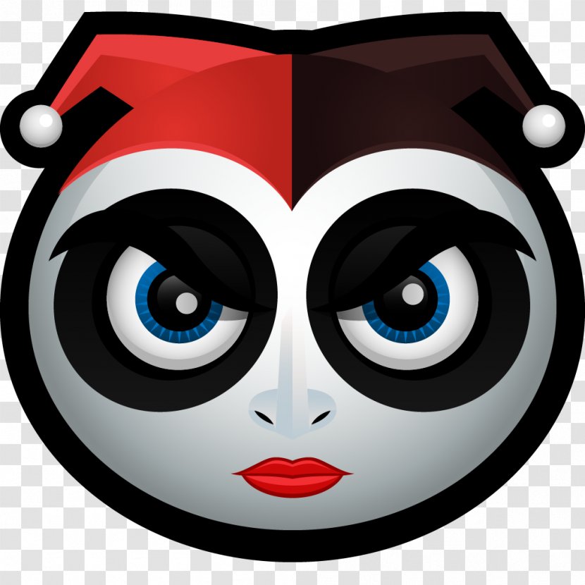 Harley Quinn Joker - Eye - Clown Transparent PNG