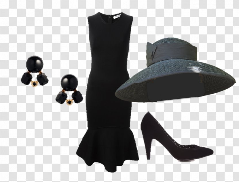 Black Givenchy Dress Of Audrey Hepburn Holly Golightly Breakfast At Tiffany's Hat - Film - NECKLACE Transparent PNG