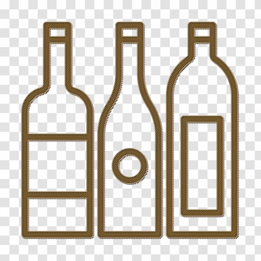 Party Icon Wine - Bottle - Alcohol Drink Transparent PNG